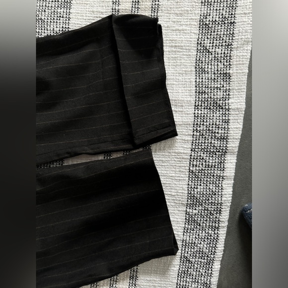 Allsaints Blues Pinstripe Blazer - size 42/ Blues Pinstripe trouser Size 34 - Picture 10 of 15